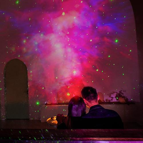 Lámpara de Astronauta de Pie - Proyector de Cielo Estrellado y Galaxia